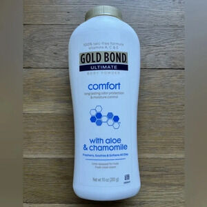 Gold Bond Ultimate Comfort Body Powder 10 oz. Talc-Free Formula One Bottle